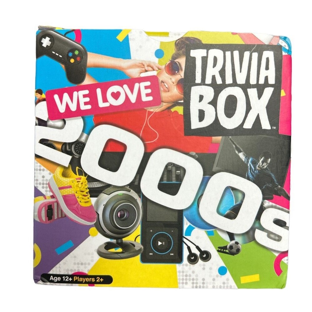 We love 2000s Trivia Box - Includes 189 Question Cards, 20 Picture Cards, 1 Rule - Picture 2 of 3